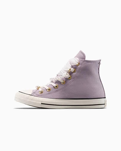 CONVERSE Women's Chuck Taylor All Star Pearl Charms Sneakers Shoes High Top NEW
