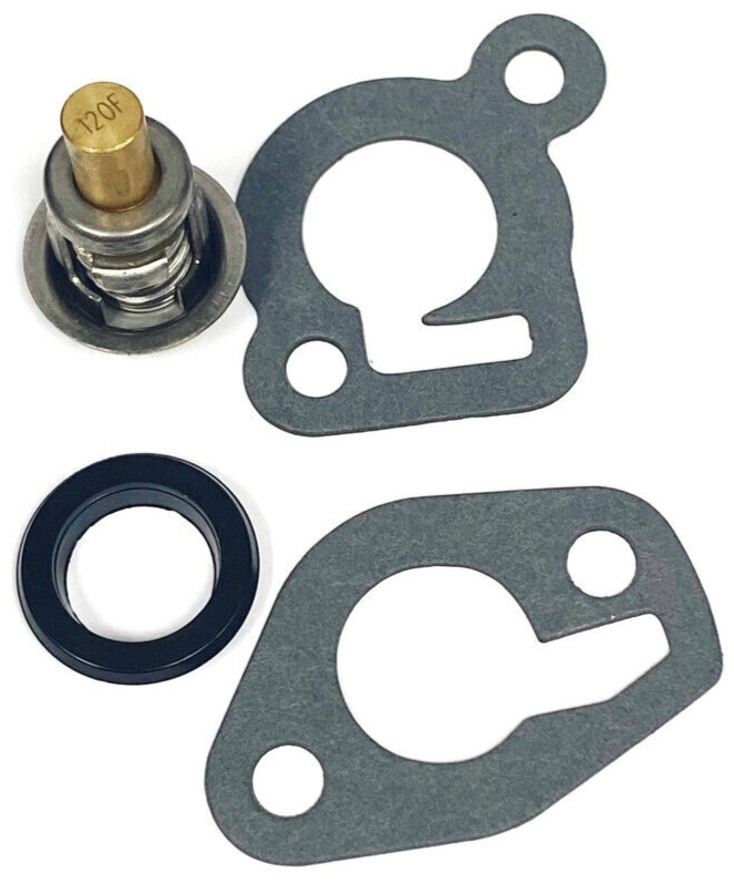 Thermostat Kit for Mercury 2 Stroke 6 8 9.9 15 20 25 HP Outboard Motors 75962A9