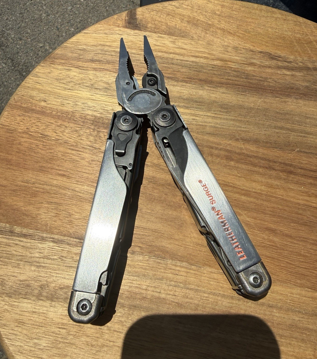 Leatherman Surge Black Oxide + Modryte Scalpel & 1/4” Bit Driver + OEM Parts