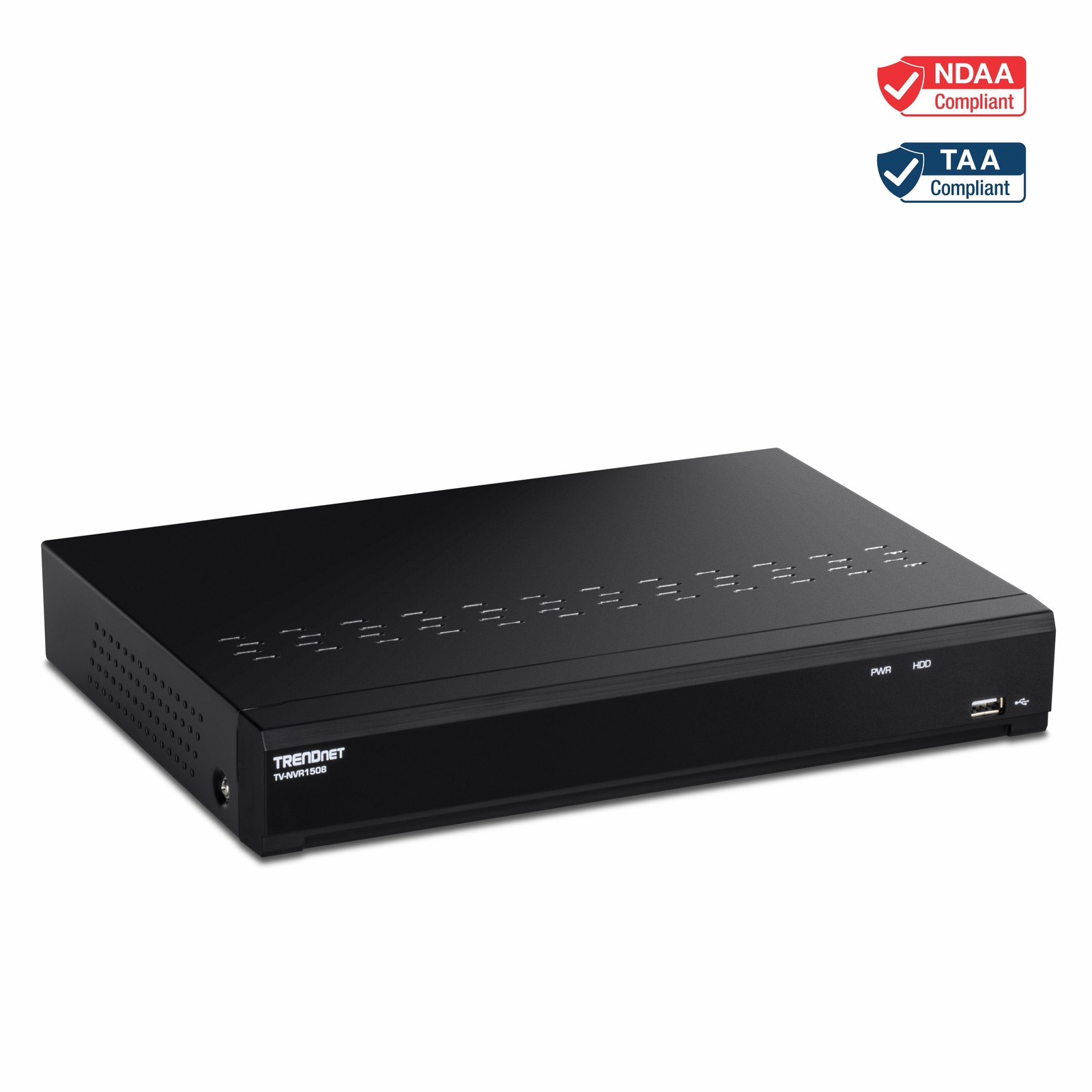TRENDnet TV-NVR1508 8-Channel H.265 4K (8MP) PoE NVR