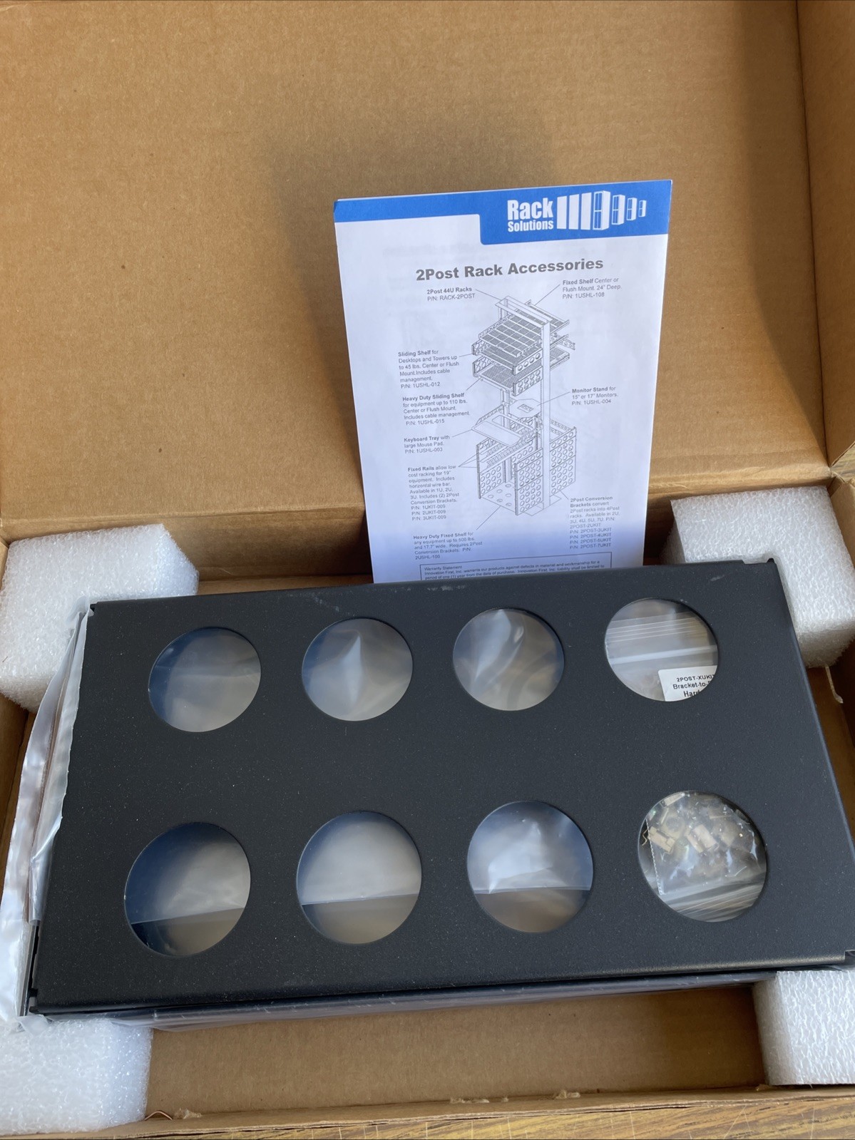 Innovation First 2 Post to 4 Post Center Mount 2POST-4UKIT New Open Box