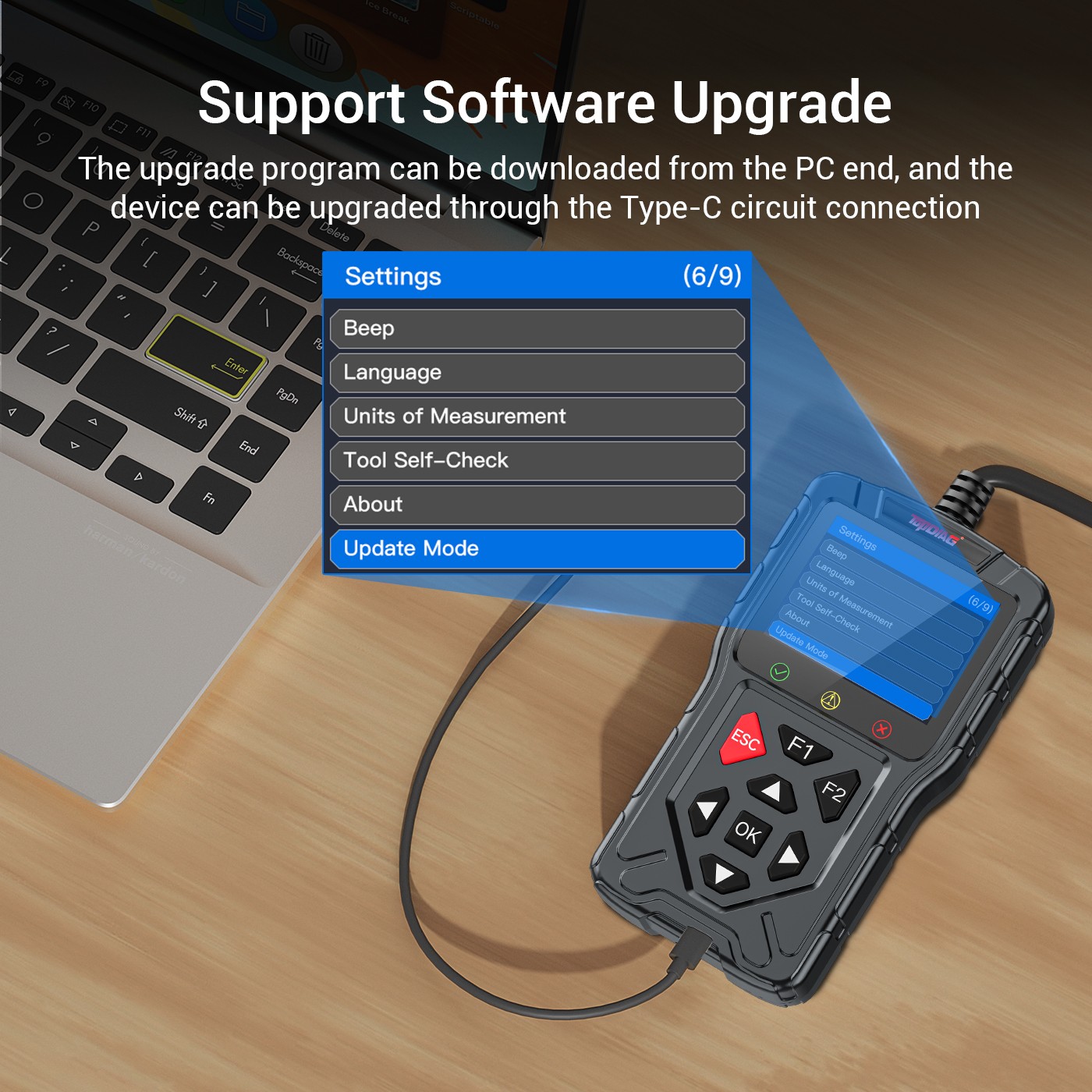 Motorcycle Vehicle OBD2 Scanner Fault Code Read Car DTC Lookup Diagnostic Tool