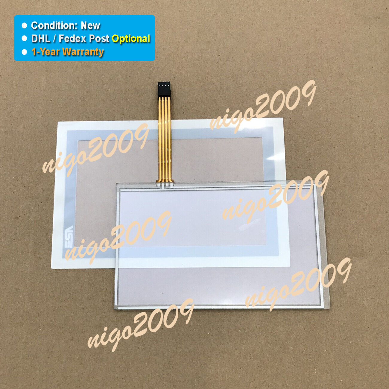 Fit for ESA IT107W0111 Touch Screen Glass Protective Film Overlay 1-YearWarranty