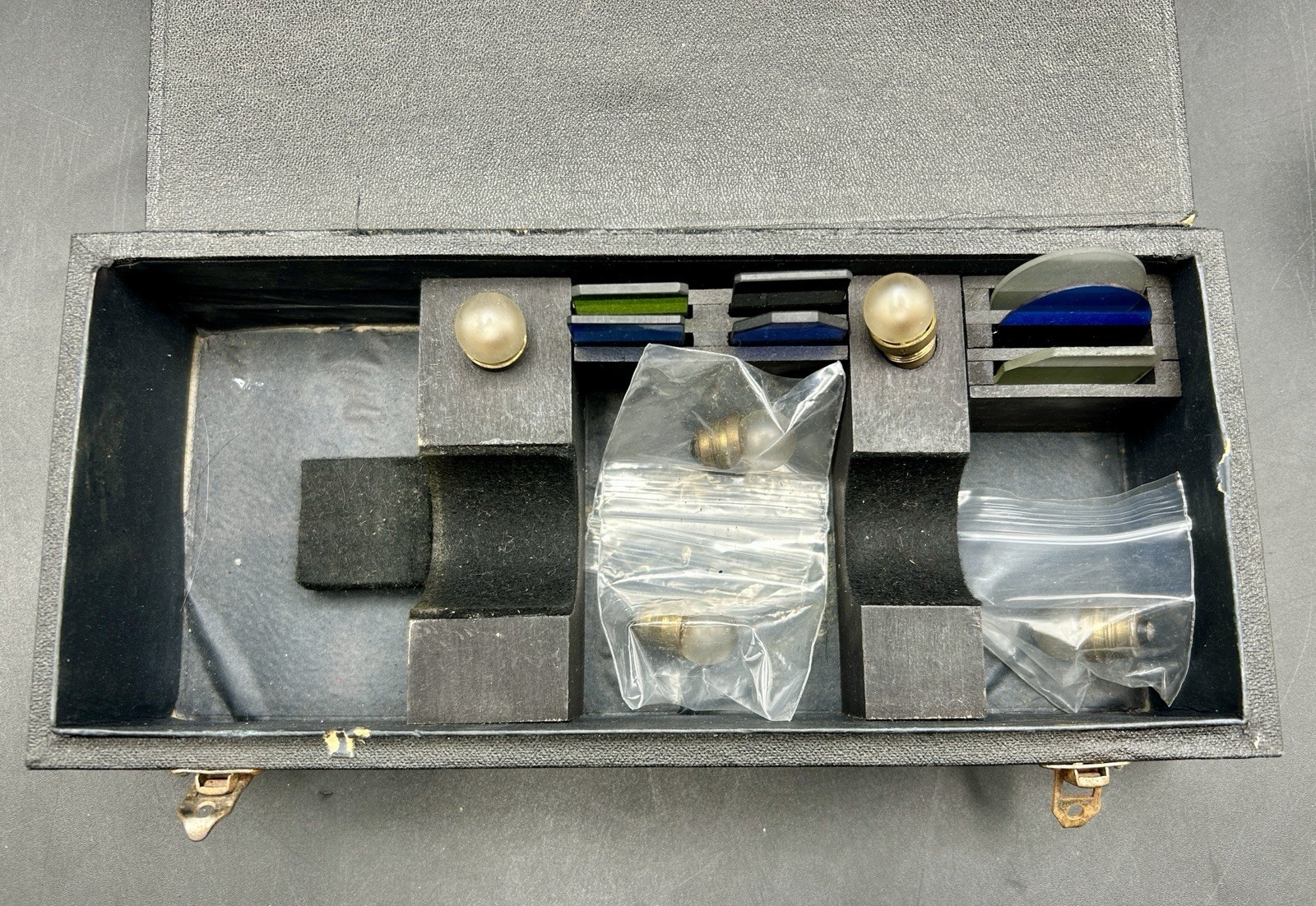 Carl Zeiss Jena Refractometer / Angle Measuring Microscope Attachment – Complete