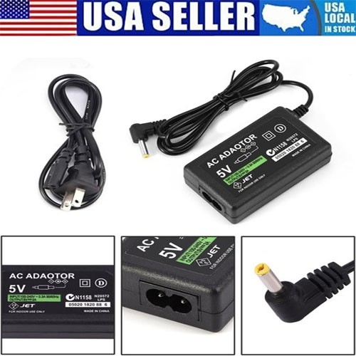 AC Adapter Home Wall Charger Power Supply For SONY PSP 1000 2000 3000 Slim Lite