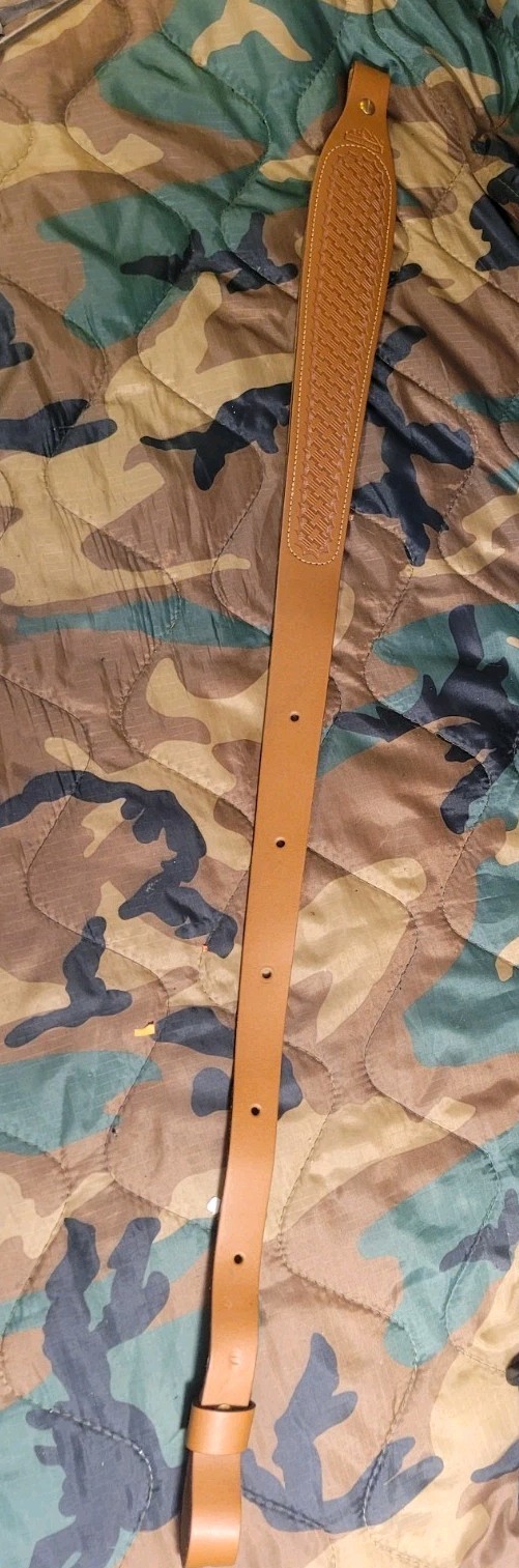 Butler Creek Brown Leather Rifle Sling