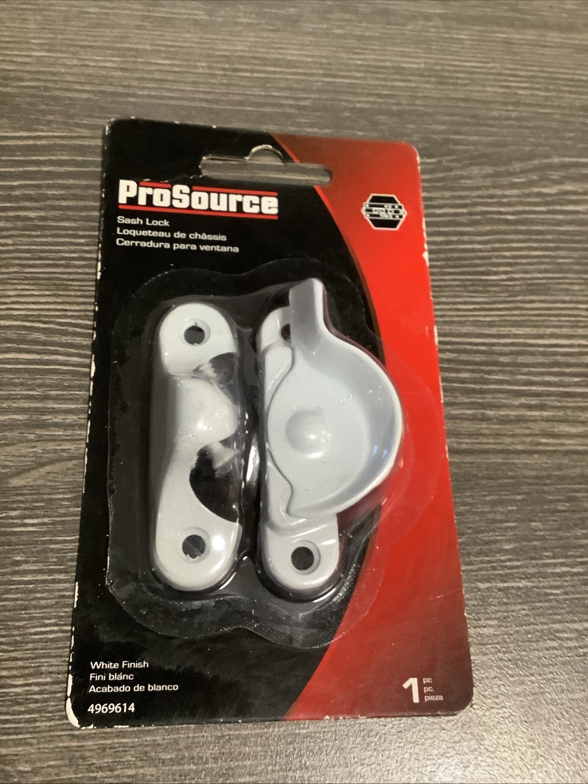 SASH LOCK WHITE FINISH ProSource 4969614 NOS