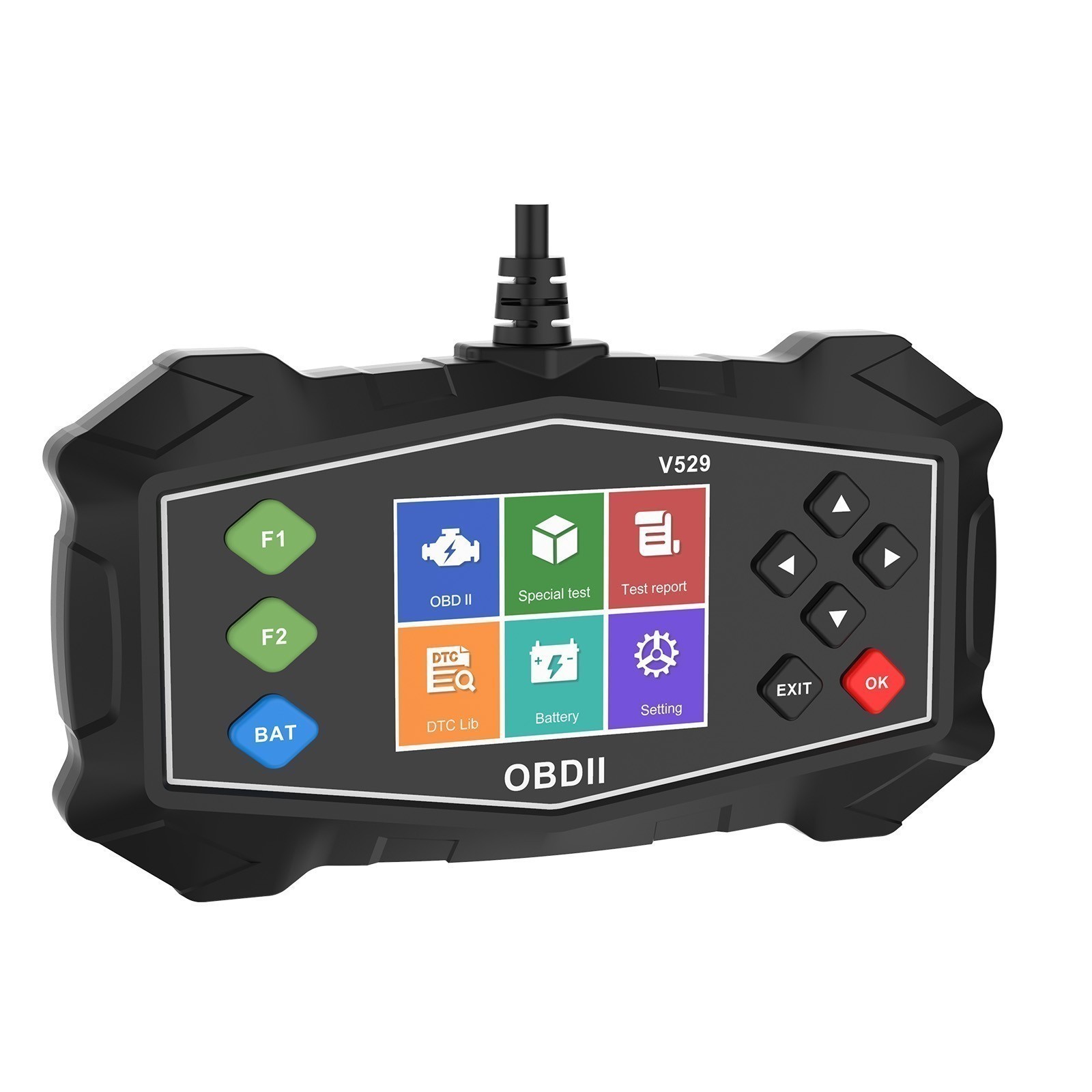 V529 OBD2 Scanner Car Diagnostic Scan Tool ABS Code Reader Battery Read Freeze