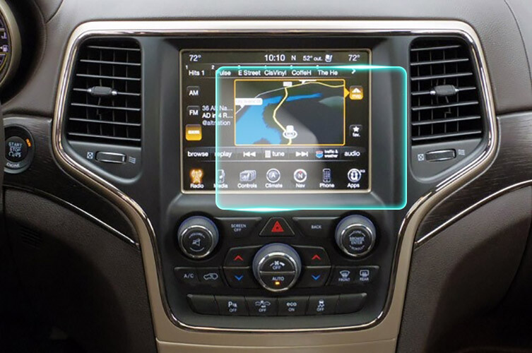 Crystal Clear Screen Protector for 2014 Jeep Grand Cherokee 5.0" Navigation