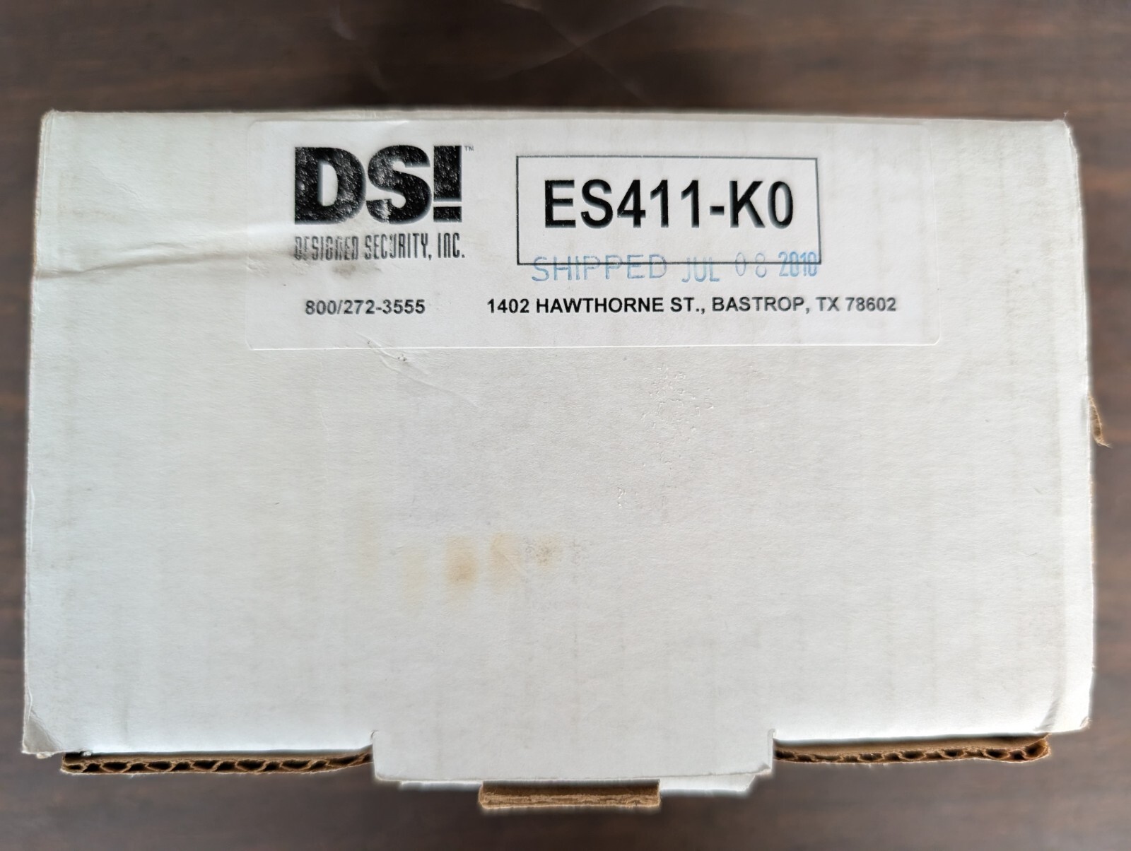 Designed Security, Inc DSI ES411-K0 Door Prop Alarm