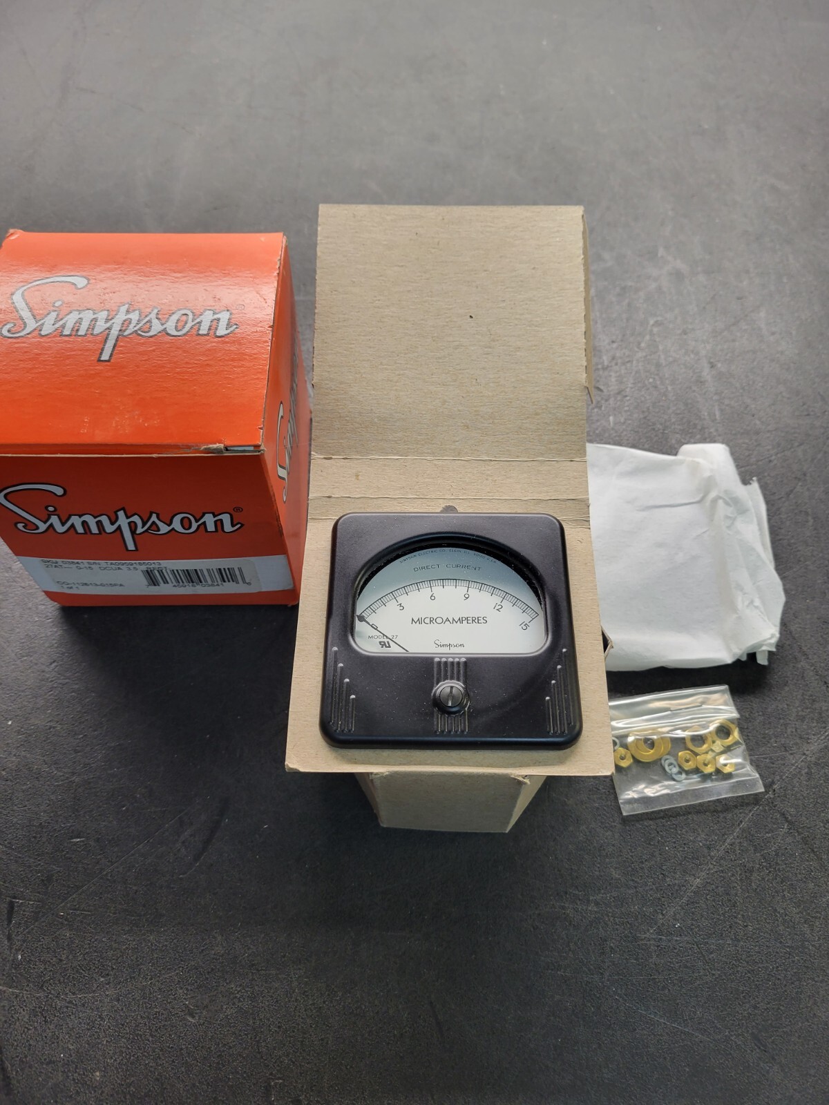 Simpson 03841 Model 27AT Meter.