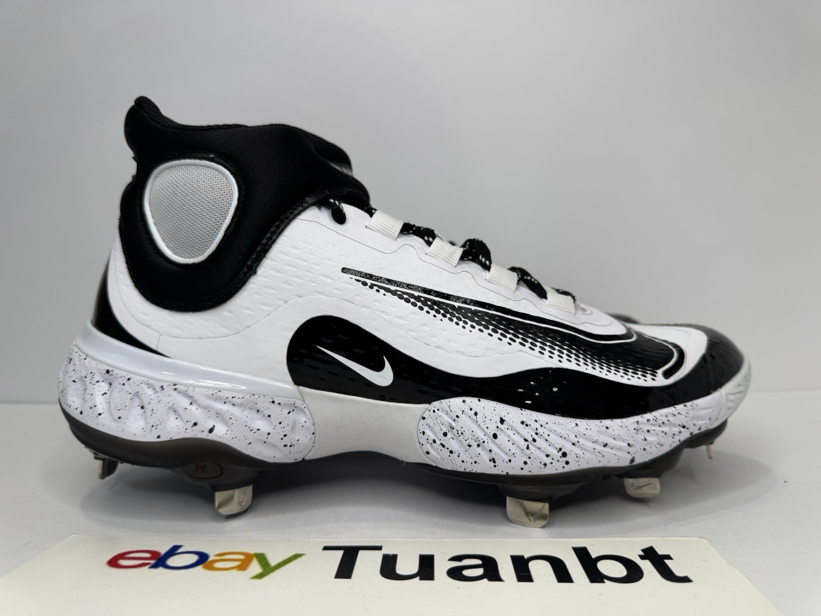 BRAND NEW Nike Alpha Huarache Elite 4 Mid Men's Baseball Cleats FD2744-107