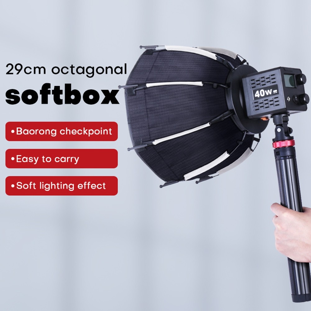 30cm Octagonal Softbox Bowens Mount Release Honeycomb Grid Softbox for2497