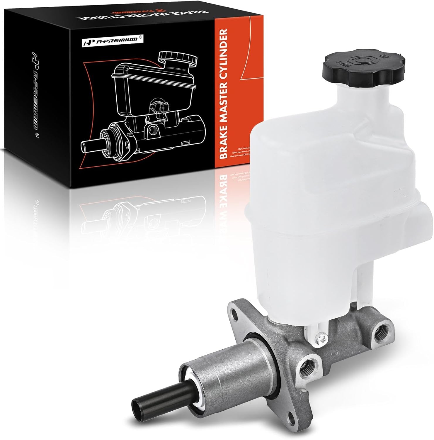 A-Premium Brake Master Cylinder w/Reservoir and Cap Compatible w/Chevy,Pontiac a