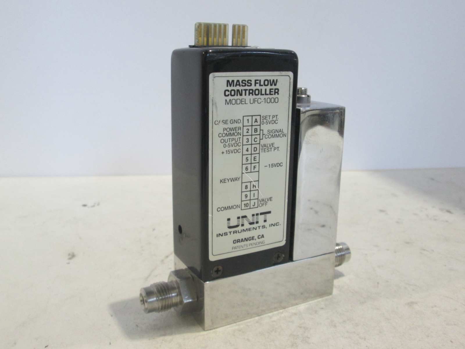 Unit, UFC-1500, Mass Flow Controller, 10 SLM, N2, Used