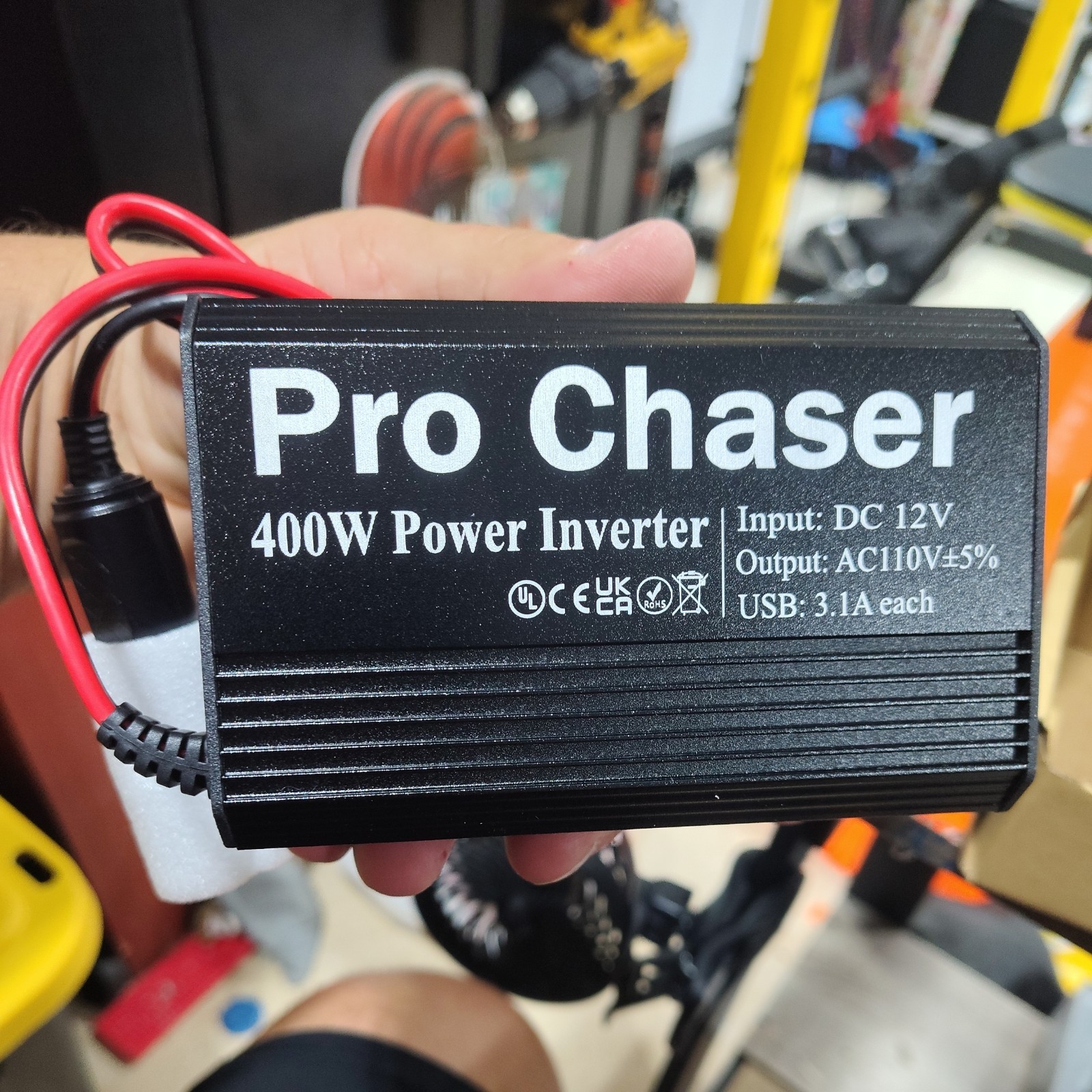 g1 400W Power Inverters for Vehicles DC 12v to 110v AC Car Converter