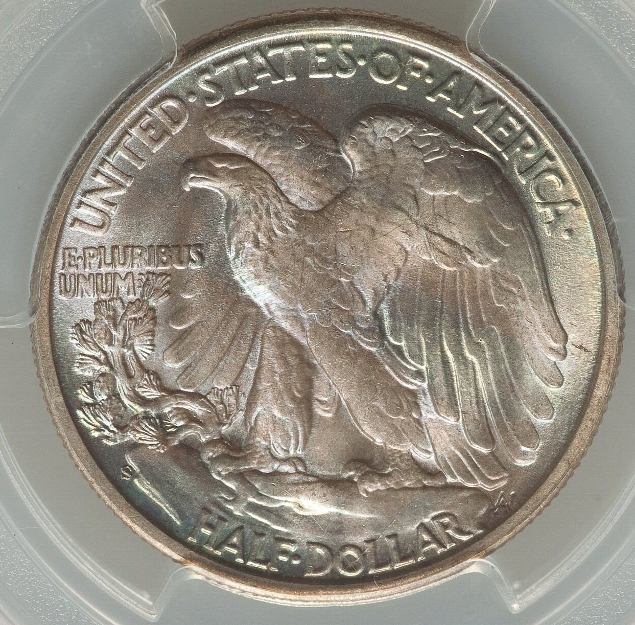 1945-S LIBERTY WALKING HALF DOLLAR PCGS MS66
