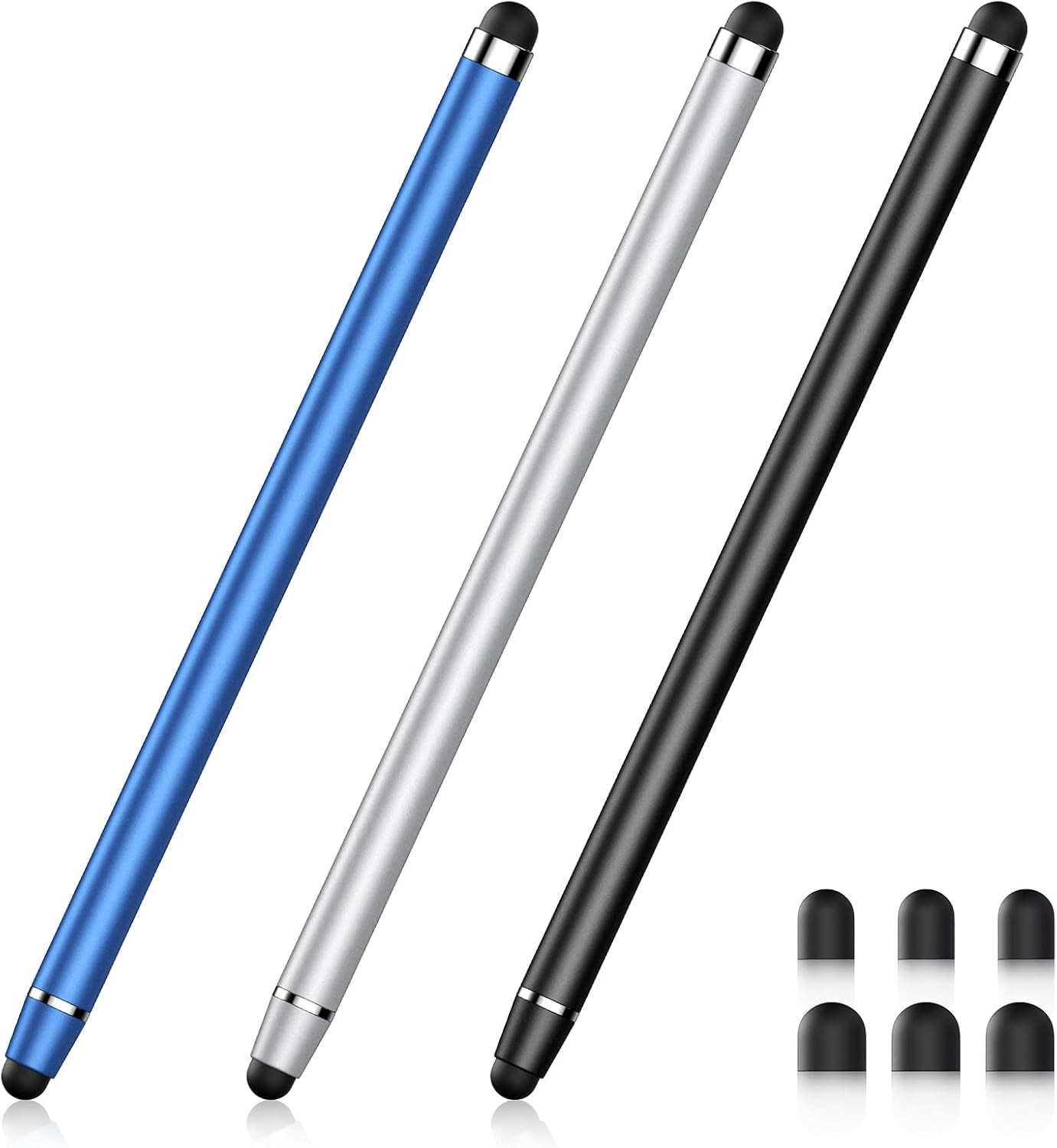 Lightweight Dual-Ended Stylus Pen for iPad/iPhone/Android - No Battery Needed