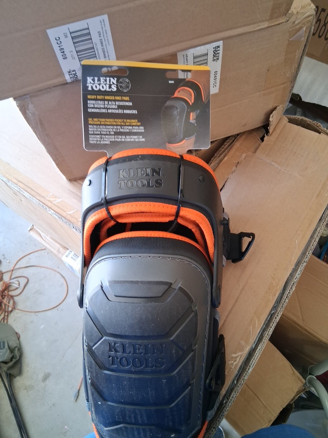 Klein Tools Heavy Duty Hinged Knee Pads