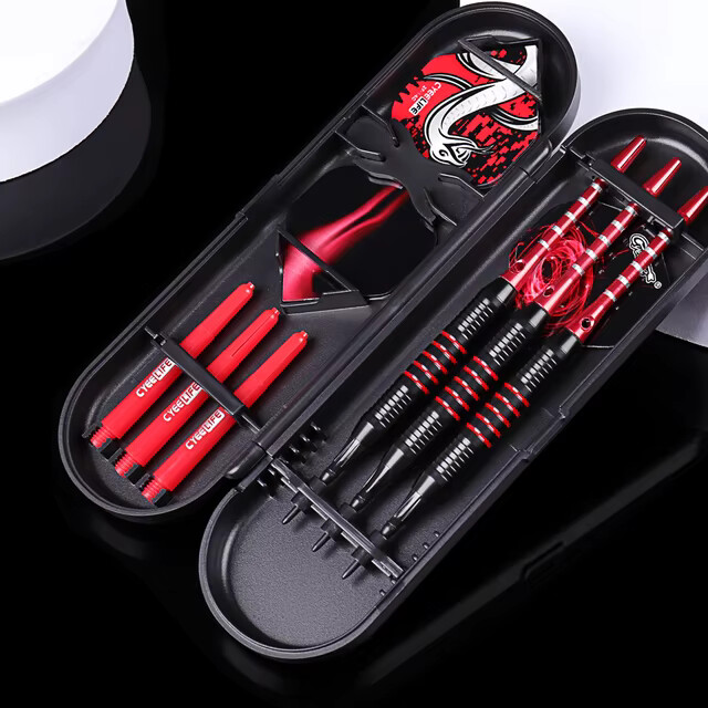 CyeeLife Darts Plastic Tip 18g Professional Soft Tip Darts with Storage Box