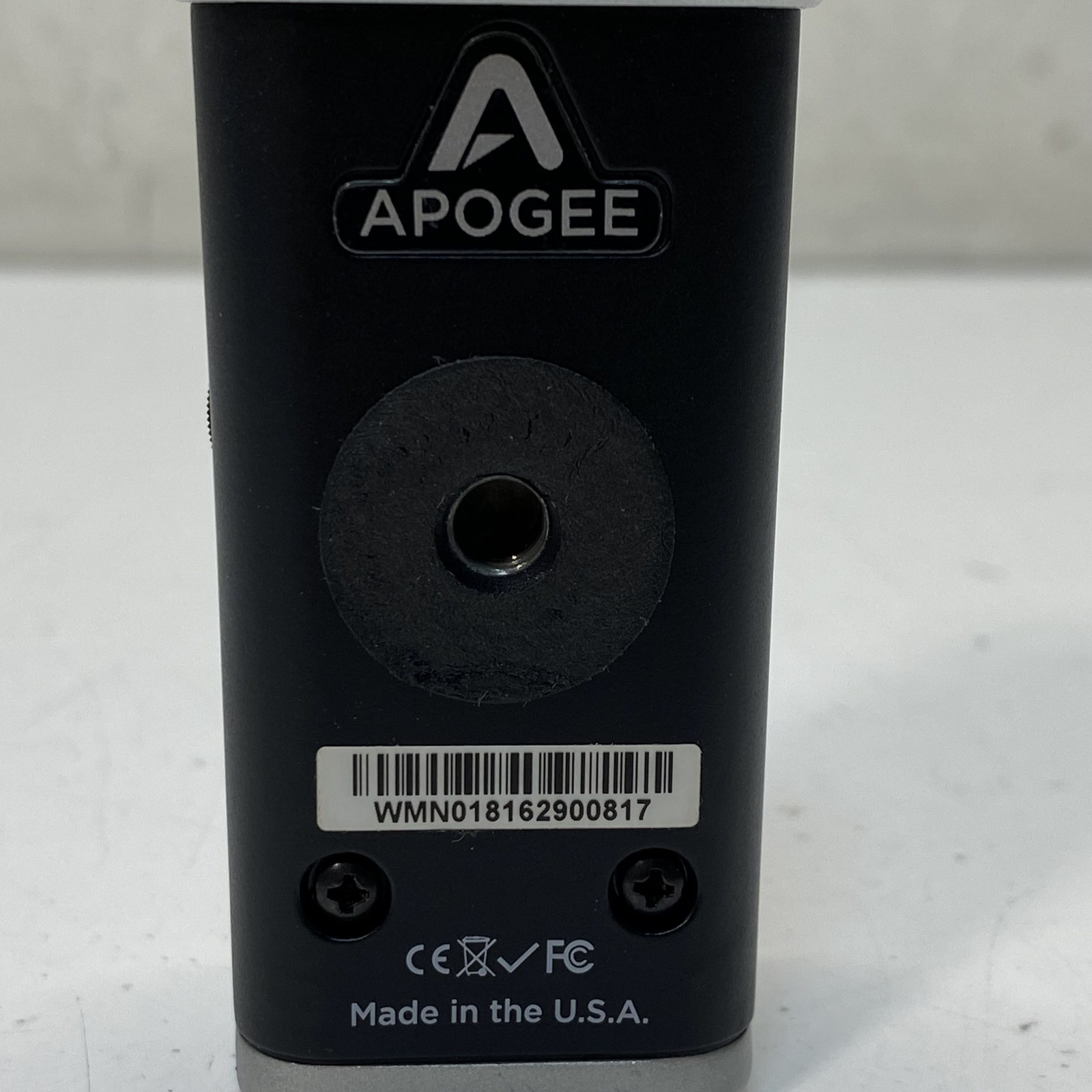Apogee Mic USB Microphone MiC Black Silver