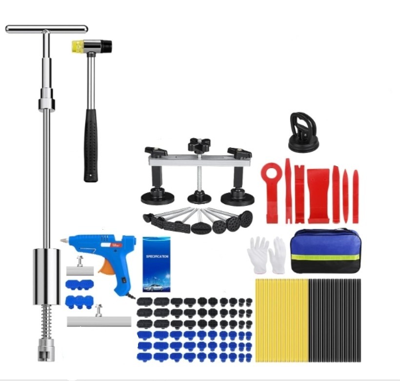 Car Dent Puller Kit, 110pcs Paintless Dent Removal Kit