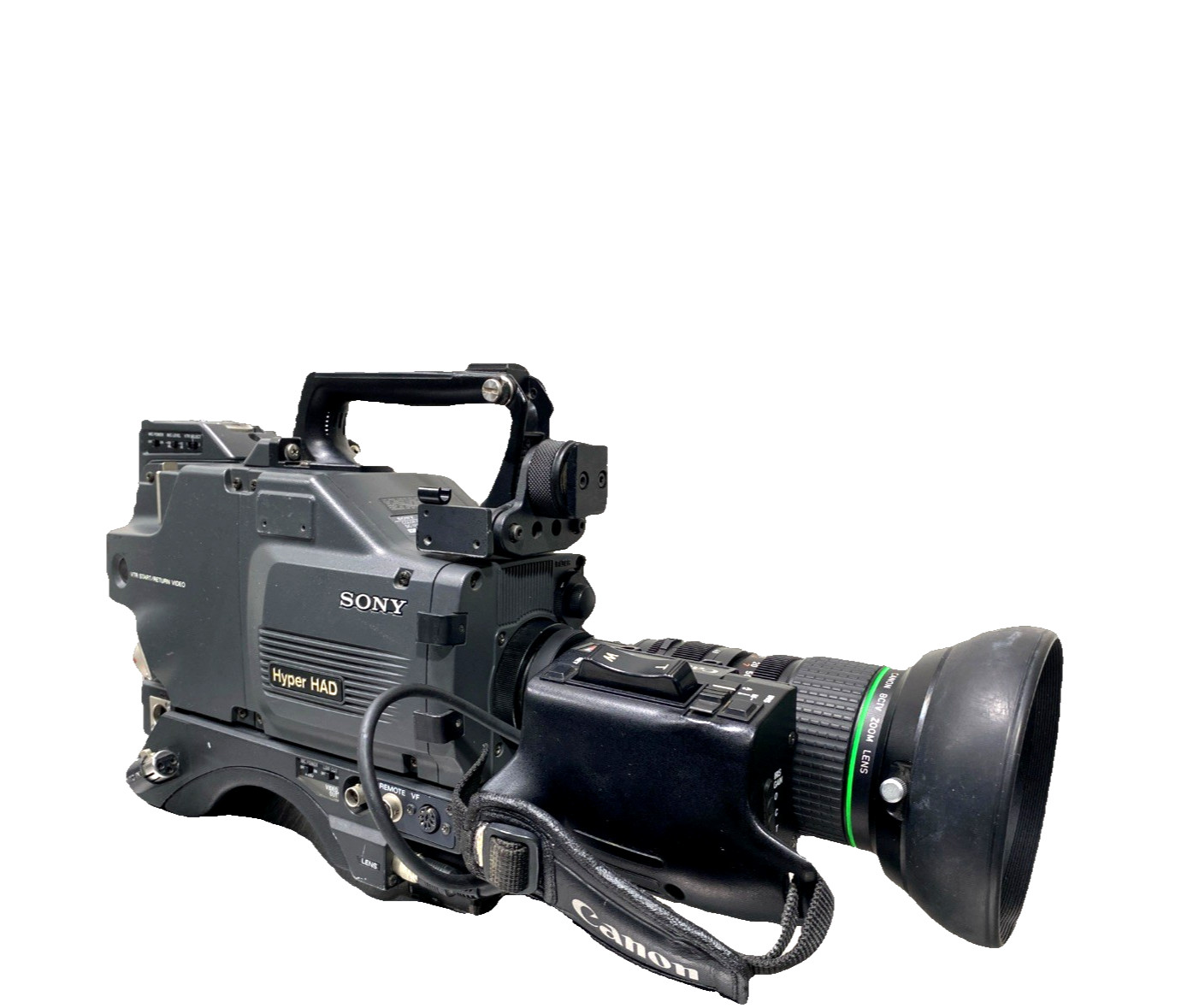 SONY DXC-537A Color Video Camera W/ CA-537 Adaptor + Canon BCTV Zoom Lens /Works