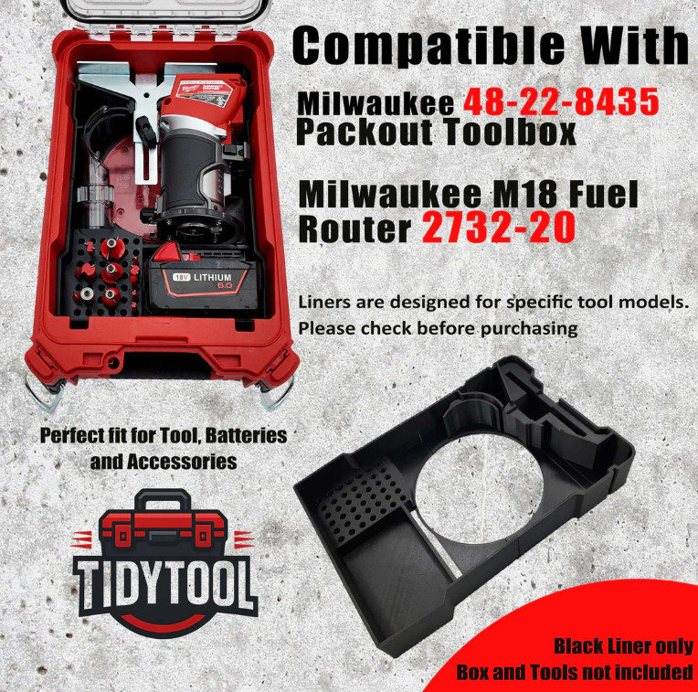 Milwaukee Insert Liner For M18 FUEL Router V2