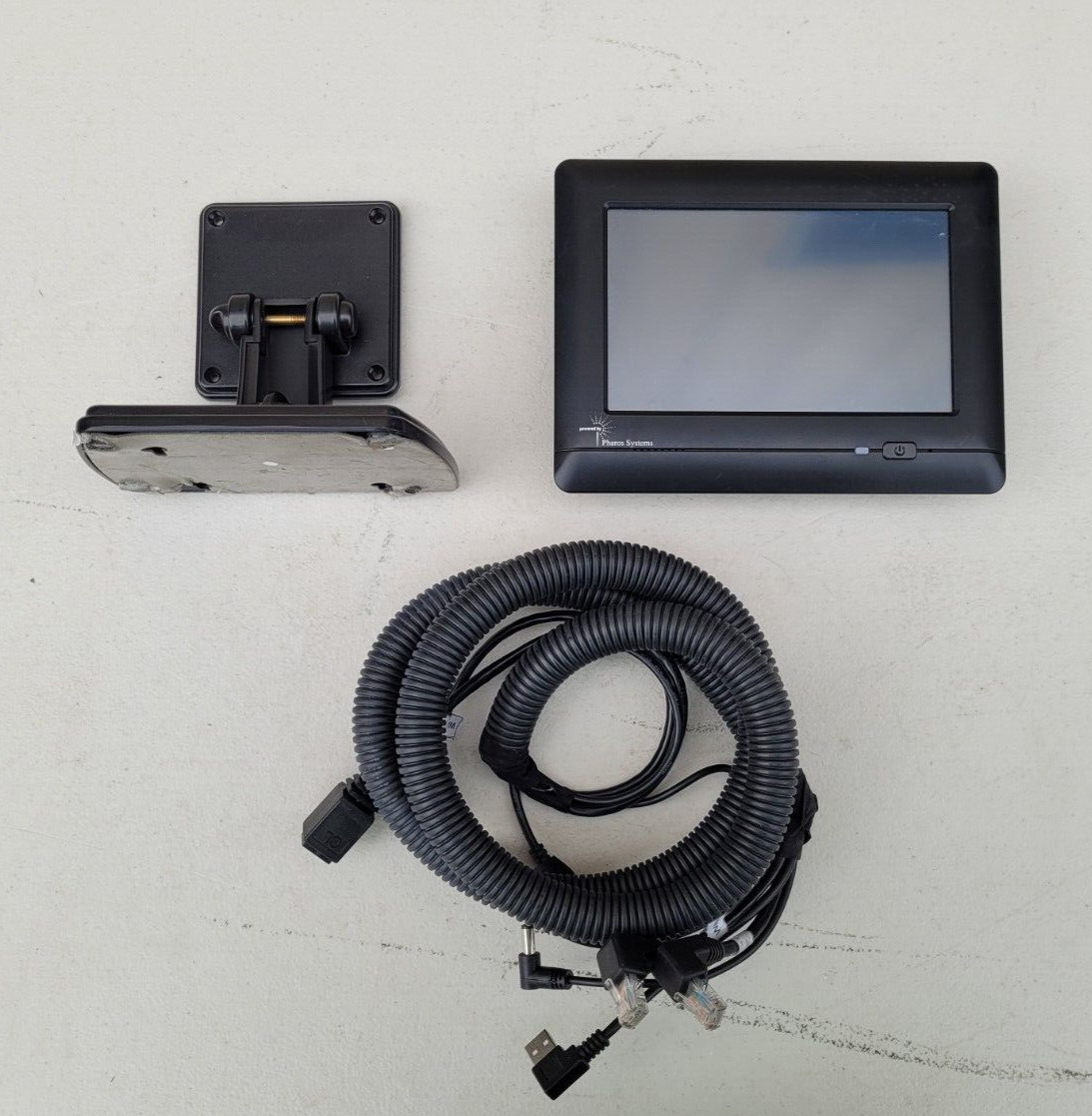 Pharos Systems Omega 200 Printer Card Management Touchscreen Mount AC Adapter