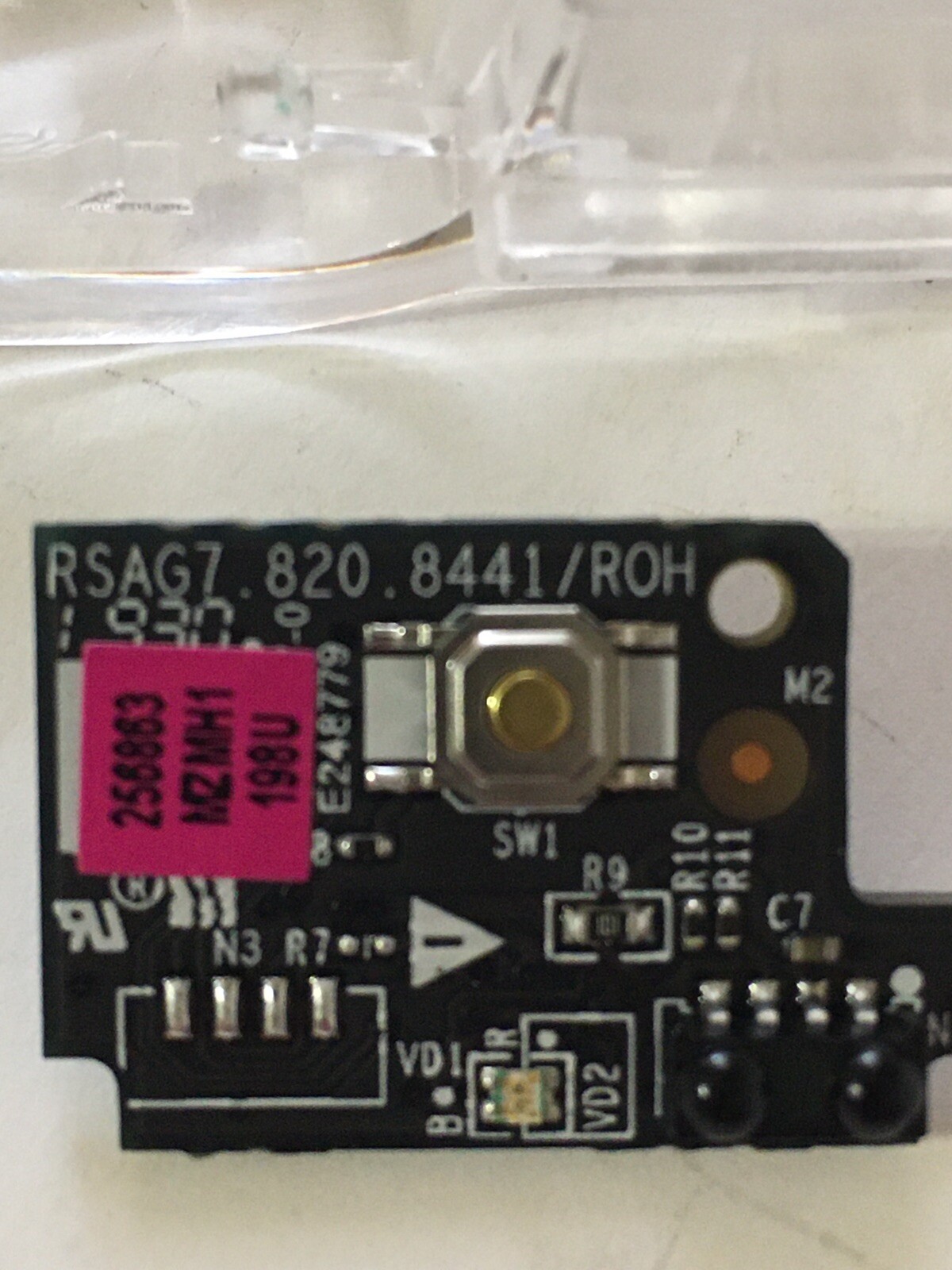HISENSE 58R6E3 WIFI MODULE/ POWER BUTTON BUNDLE