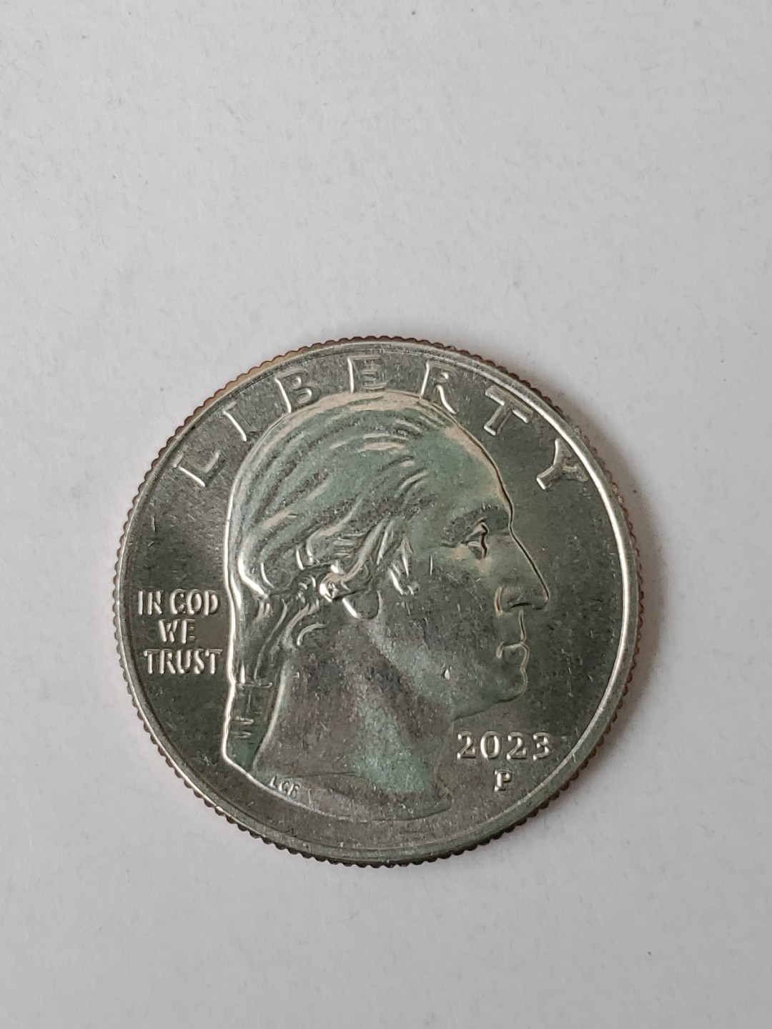 Misprint 2023 P Jovita Idar Quarter US Coin Mint “IN COD WE TRUST” Collectable