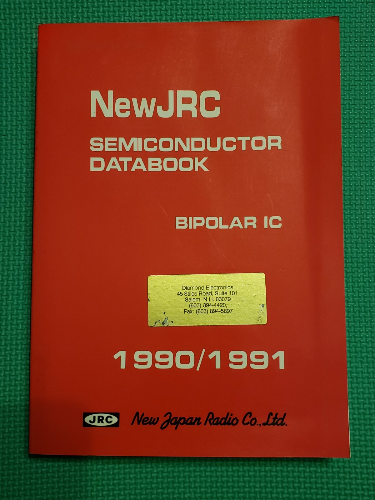 JRC SEMICONDUCTOR Data Book 1990/1991 BIPOLAR IC