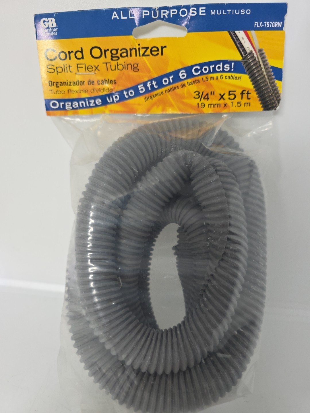 Gardner Bender FLX-757GRW Flex Tube, 3/4-Inch by 5-Feet, 1/Bag ( 1 pack)