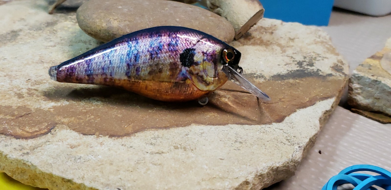 EZ's CUSTOM WRAPPED 2.5 SQUARE BILL CRANKBAITS