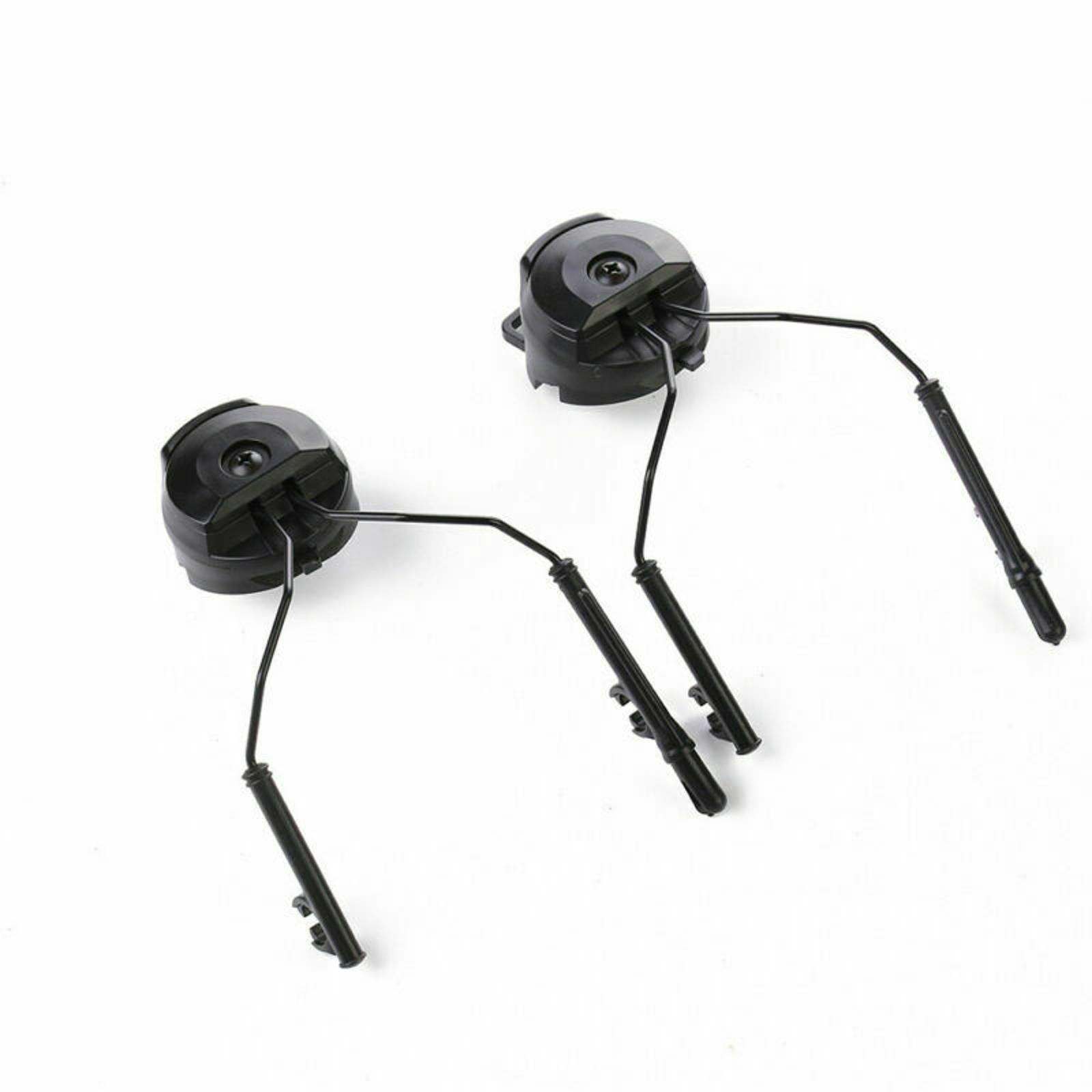 2* Tactical Military Headset Rail Adapter for FAST/ ACH / MICH / Sordin Helmet,