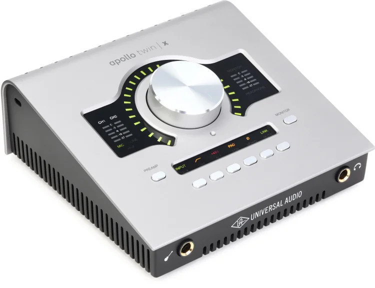 Universal Audio Apollo Twin X DUO Gen 2 Thunderbolt Audio Interface with UAD