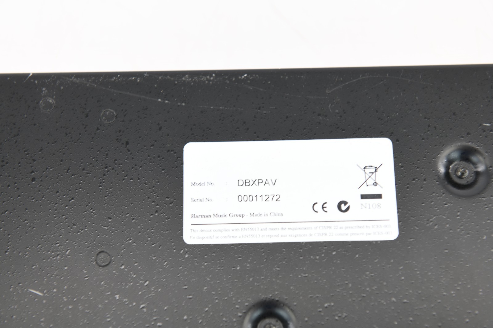 DBX DriveRack PA Model DBXPAV - Complete Equalization Loudspeaker Control System