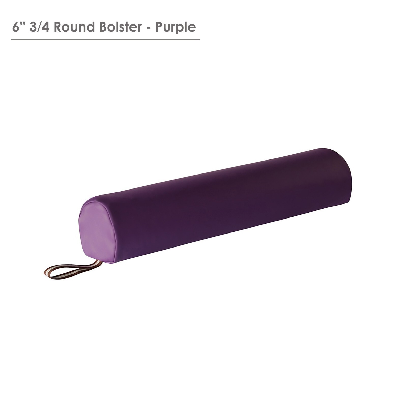 Master Massage 6" 3/4 Round Bolster for Massage Table, Multi Colors