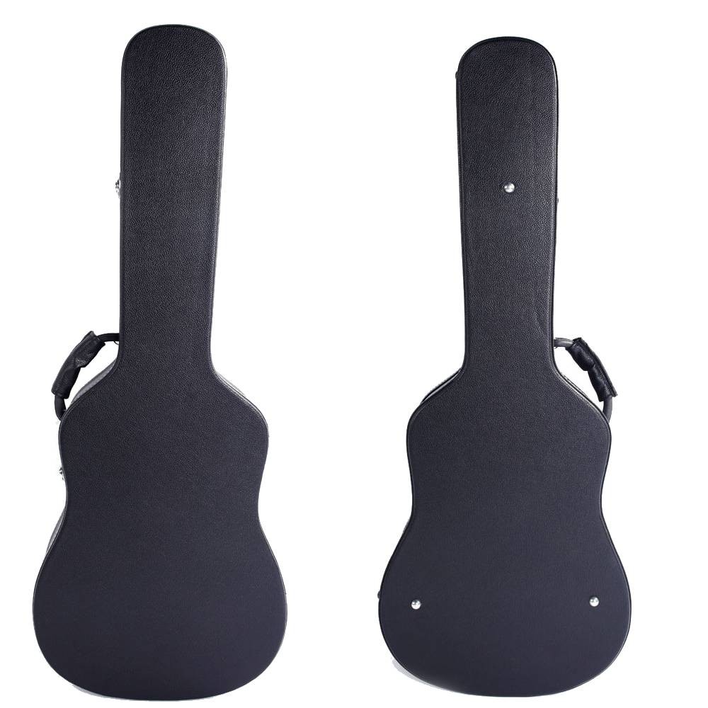 Glarry 41" Acoustic Hard Guitar Case Wooden Hardshell Box