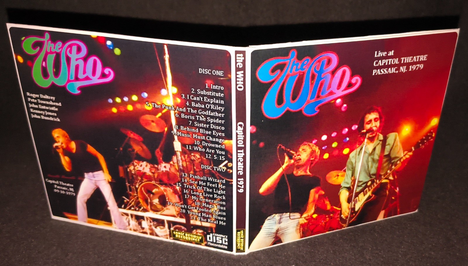 The Who Passaic 1979 Gate Fold 2CD NEW