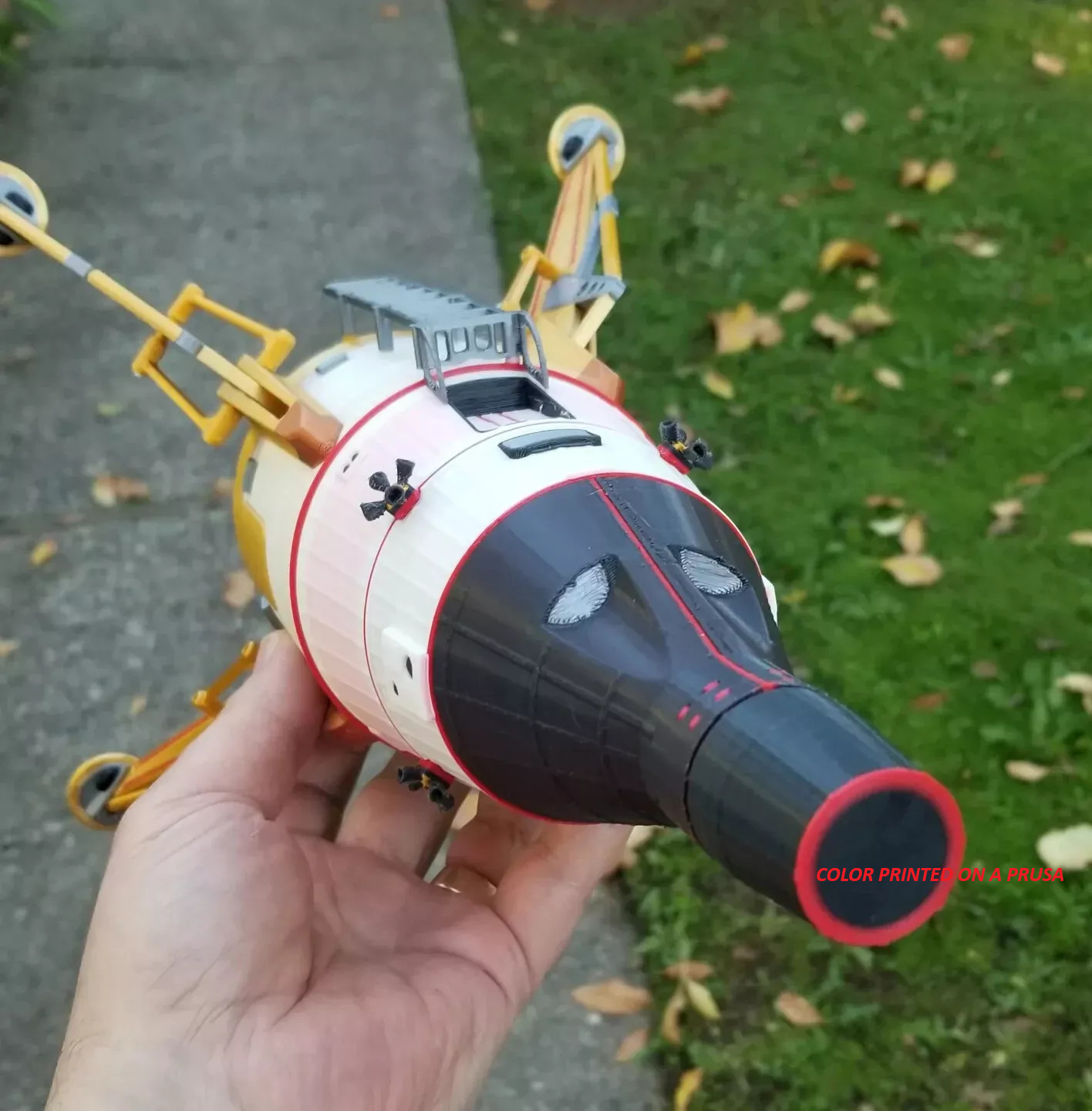 3d printed Gemini Lunar Lander 1/48