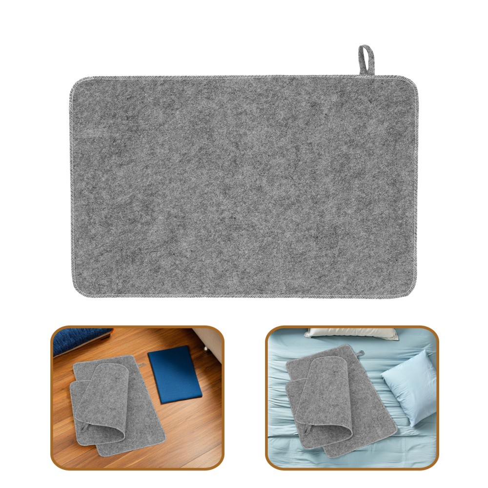 5pcs Felt Sauna Cushion Insulation Mat Bath Mat for Steam Room Bathhouse Spa