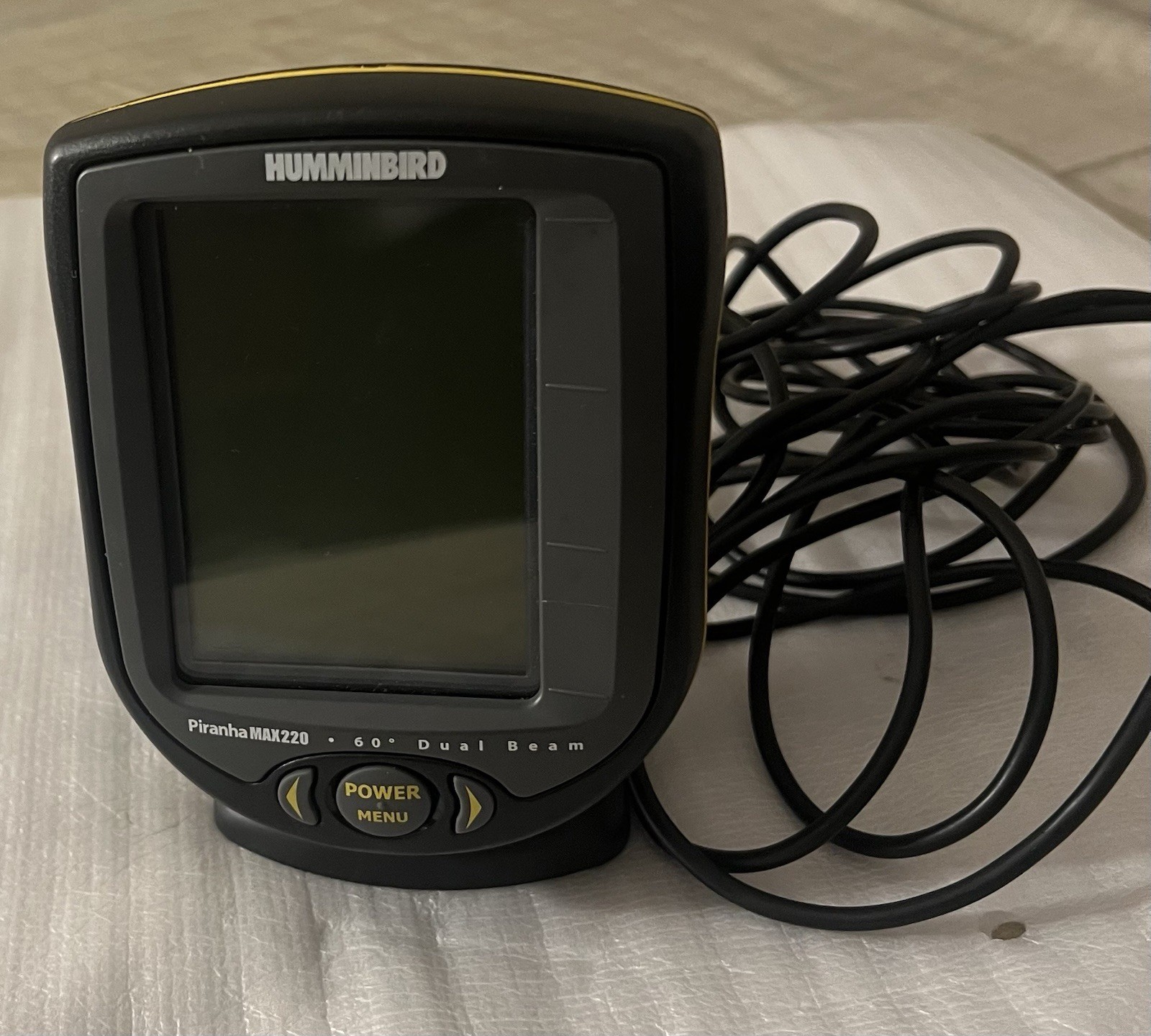 HUMMINBIRD PIRANHA MAX 220 FISH FINDER  No Charger