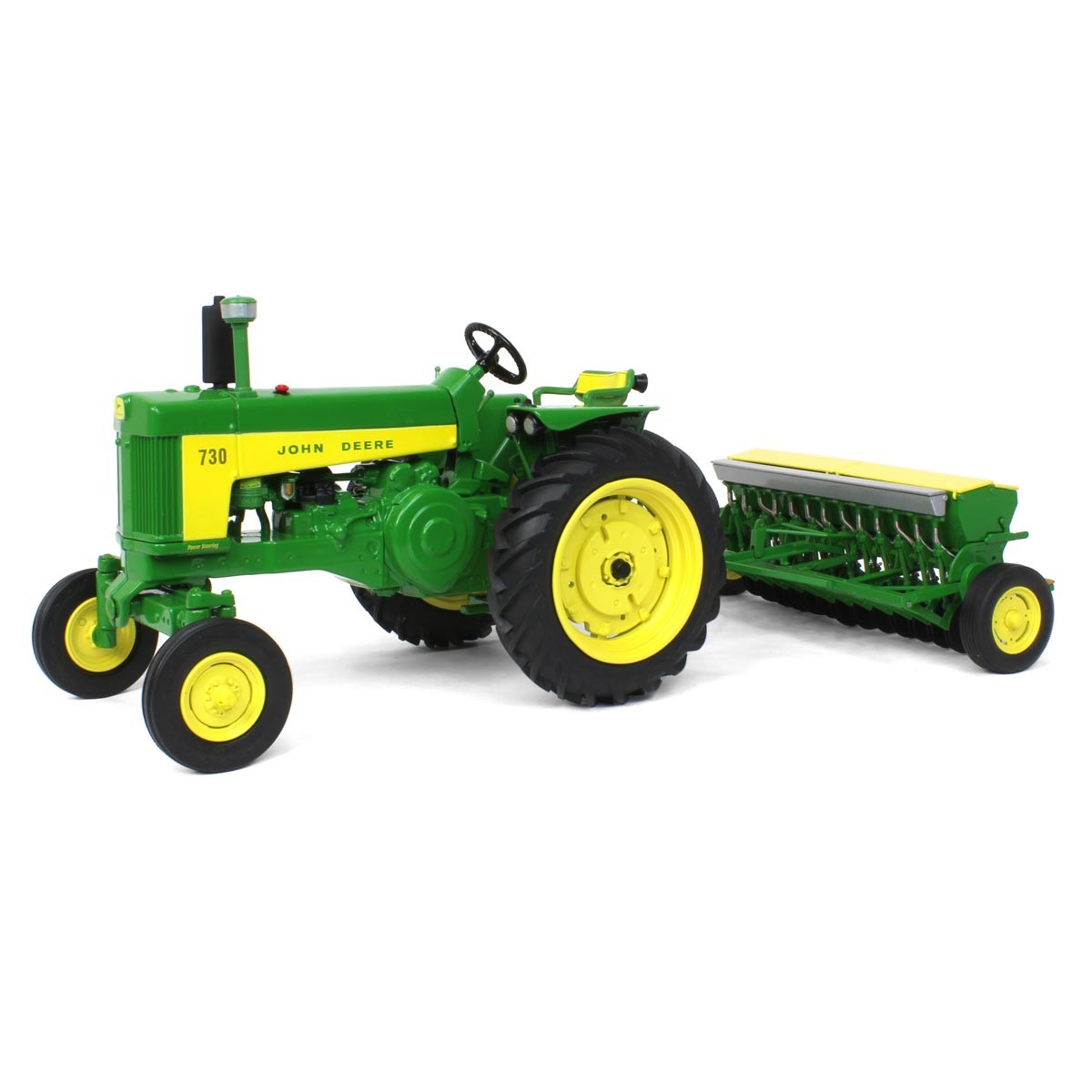 LP77315 1/16 John Deere 730 Wide Front with Grain Drill, ERTL Prestige 45790