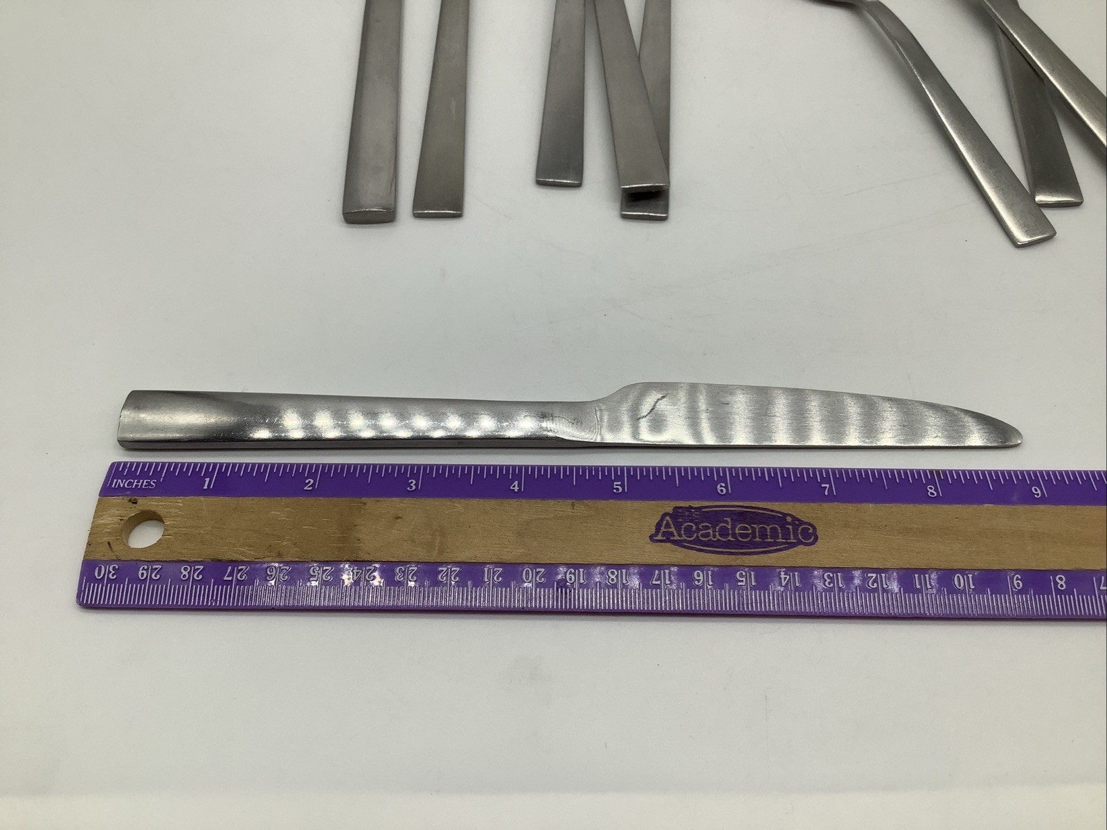 Berglander 9 Piece Stainless Steel Flatware Replacement Lot