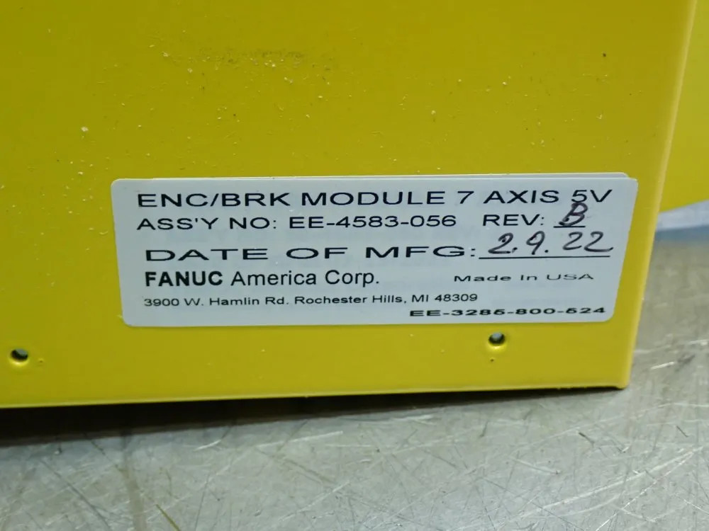 FANUC ENCODER BRAKE MODULE EE-4583-056