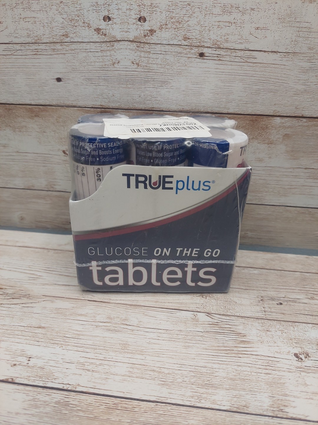 Trueplus Glucose Tablets, Raspberry Flavor - 6X 10Ct Tubes