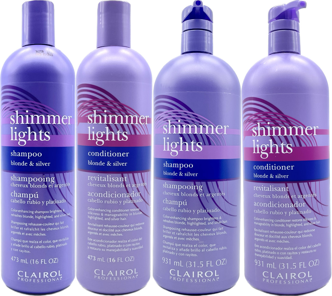 Clairol Professional Shimmer Lights - Shampoo & Conditioner - Blonde & Silver