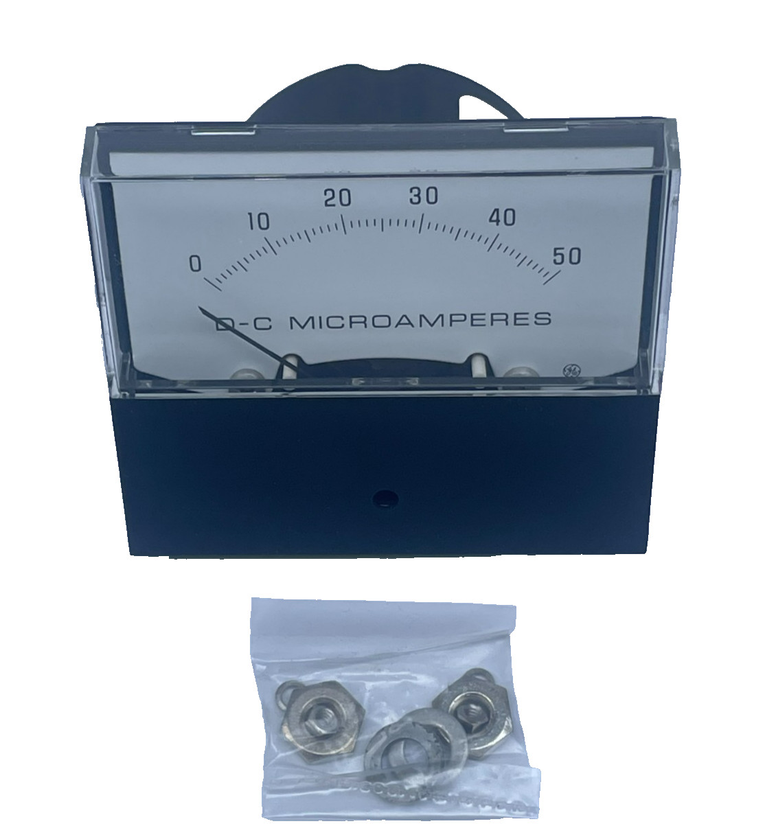 GE General Electric Panel Meter, D-C Microamperes, 0-50