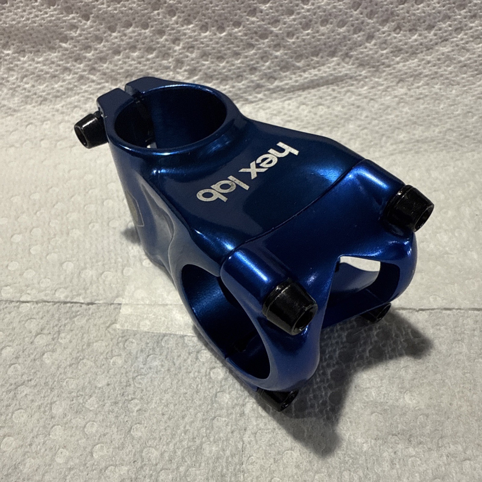 BOX Components Hex Lab OS 1” X 28.6 Mini Stem Blue w/ 40mm Ext Brand New No Box